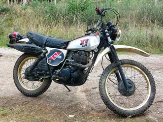 xt 500 mit alutank und goldfelgen kult 1u6
