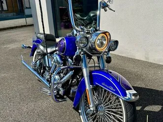 harley davidson softail héritage chicano