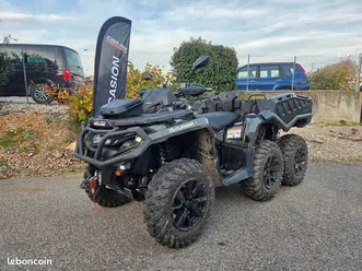 ◊can-am outlander 6x6 1 000 xu◊/ 2024 / 1ère main / 955 km / révisé et garantie constructeur février 2027 /