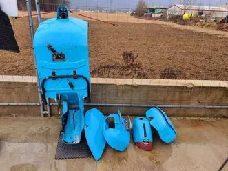 zerlegte bajaj chetak (lizenzbau der vespa sprint) zweitakter