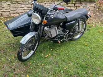 mz etz 250 beiwagen gespann seitenwagen tüv papiere