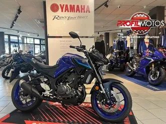yamaha mt-03 2025 321 cm3 | moto roadster | 160 km | bleu | 74600 seynod