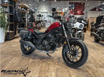 2023 honda rebel 300 // candy diesel red