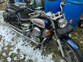 yamaha xvs 650 dragstar cruiser mit windschutzscheibe