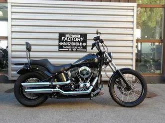 harley-davidson softail blackline 1584 2011 1584 cm3 | moto custom | 39 336 km | noir | 06800 cagnes sur mer