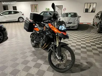 bmw f800 gs -poignets chauffantes-top bag-