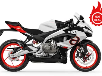 2025 aprilia rs 457 opalescent light demo