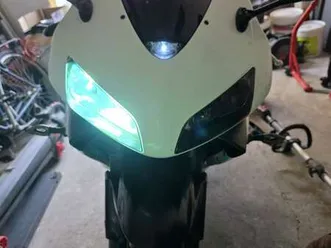 honda cbr 600 bianco