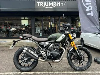 triumph scrambler 400 x modern classics petrol manual x-ring euro 5 (40 ps) 398 cc