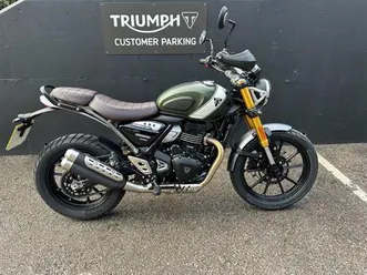 triumph scrambler 400 x modern classics x-ring euro 5 398 cc