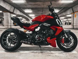 ducati diavel v4 1158 custom cruiser petrol ducati quick shift euro 5 (169 ps)
