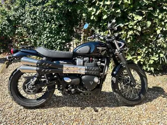 triumph street scrambler 900 roadster/retro petrol manual euro 4 (54 ps) 900 cc
