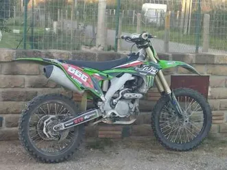 kawasaki kx 250 kx-f verde