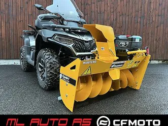 cfmoto cforce 625 / abs / 90 km/t / pakkepris med rammy snøfres / 420 pro