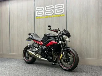 2014 14 triumph street triple 675 r - arrow exhaust - + extras
