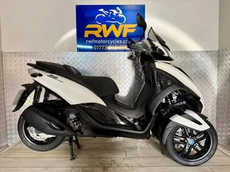 piaggio mp3 300 yourban lt, 2018, only 1,764 miles, vgc, 12 months mot & service