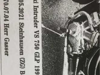 suzuki intruder vs 750 glp, 1991, 27585 km, classic ride