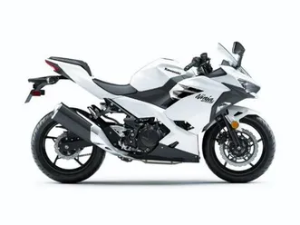 2020 kawasaki ninja® 400 abs pearl blizzard white