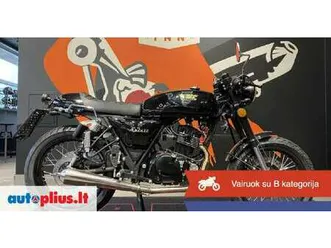 bluroc spirit 125 cc, street / classic