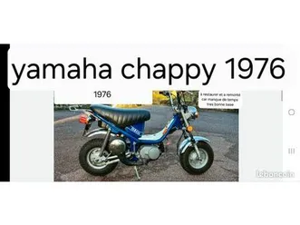 yamaha chappy de 1976 a restaurer