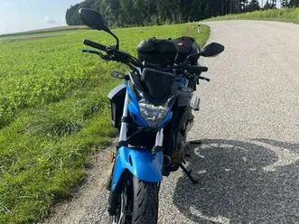 honda cbf 500 blau