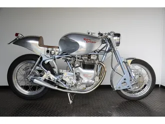 1955 royal enfield 700 meteor silver shotgun - 1 of 1 -shipping a vendre