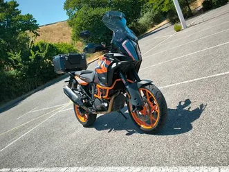 ktm 1290 super adventure s | +3500 accessoires & options | akrapovic & entretien ok