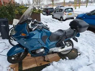 bmw r1150rt - fijne toermotor met topkoffer en zijkoffers — motoren | bmw — marktplaats