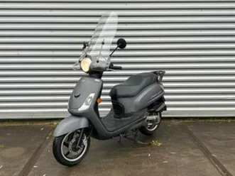 sym fiddle ii 4takt e4 2020 mat grijs — scooters | sym — marktplaats