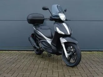 piaggio beverly 350 sport abs 2014 nieuwe banden topkoffer — motoren | piaggio — marktplaats