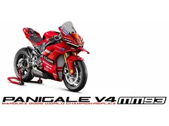 moto neuve: ducati panigale v4 márquez 2025 world champion replica