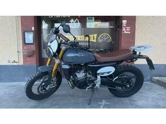 vendo fantic motor caballero 500 scrambler deluxe (2024) usata a val della torre (codice 9909094) - moto.it