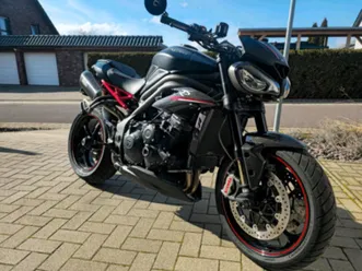triumph speed triple 1050rs top-zustand carbon- & premiumumbauten