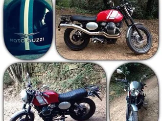 moto guzzi - v7 ii special scrambler