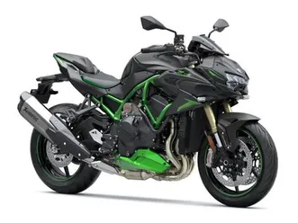 new kawasaki motorcycle z h2 se performance supercharged black green save £2300