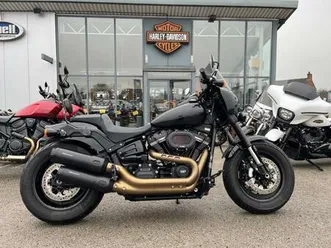 2019 harley-davidson softail fat bob fxfbs solid colour (18my) custom petrol manual