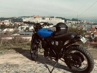 xt 600 scrambler santa marinha e são pedro da afurada