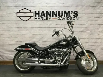 2024 harley-davidson® fat boy® 114 vivid black flfbs
