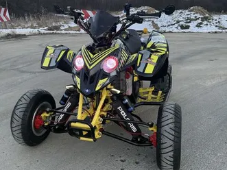 polaris predator 500 swap yamaha 95hp zarejestrowany homologacja gorzyczki