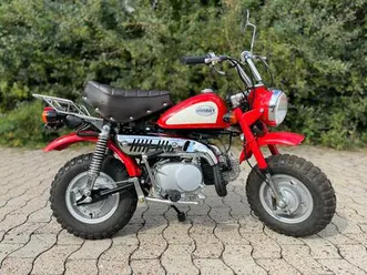 honda monkey 12 volt z50 rot motorradzulassung legal 108 cc 4-gang