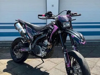 yamaha wr 250x schwarz/pink