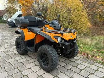 canam outlander 570 650 ccm top zustand 4100km atv quad