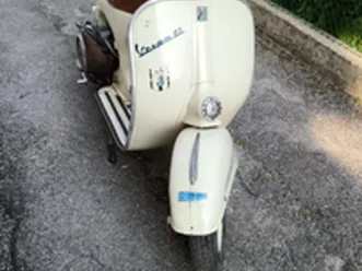 vespa gl 150 conservata da passaggio targata bl