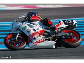 1000 fzr vma + pack pièces + jantes moto homologuée ffm pour compétitons type vma src boc