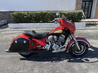 2017 indian chieftain wildfire red over thunder black v twin 1811