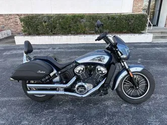 2022 indian scout® abs icon blue slate smoke/silver