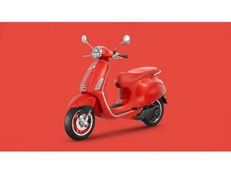vespa primavera red elettrica 45