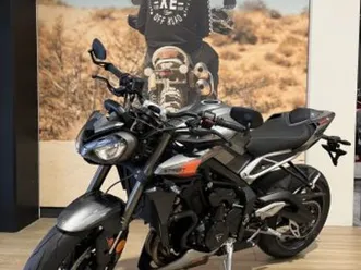 triumph street triple 765 rs 2026 765 cm3 | moto roadster | 1 000 km | gris | 59113 seclin