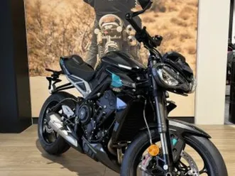 triumph street triple 765 rs 2026 765 cm3 | moto roadster | 900 km | gris | 59113 seclin