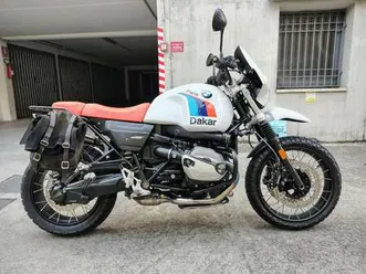 bmw r 12 ninet scrambler blu/azzurro